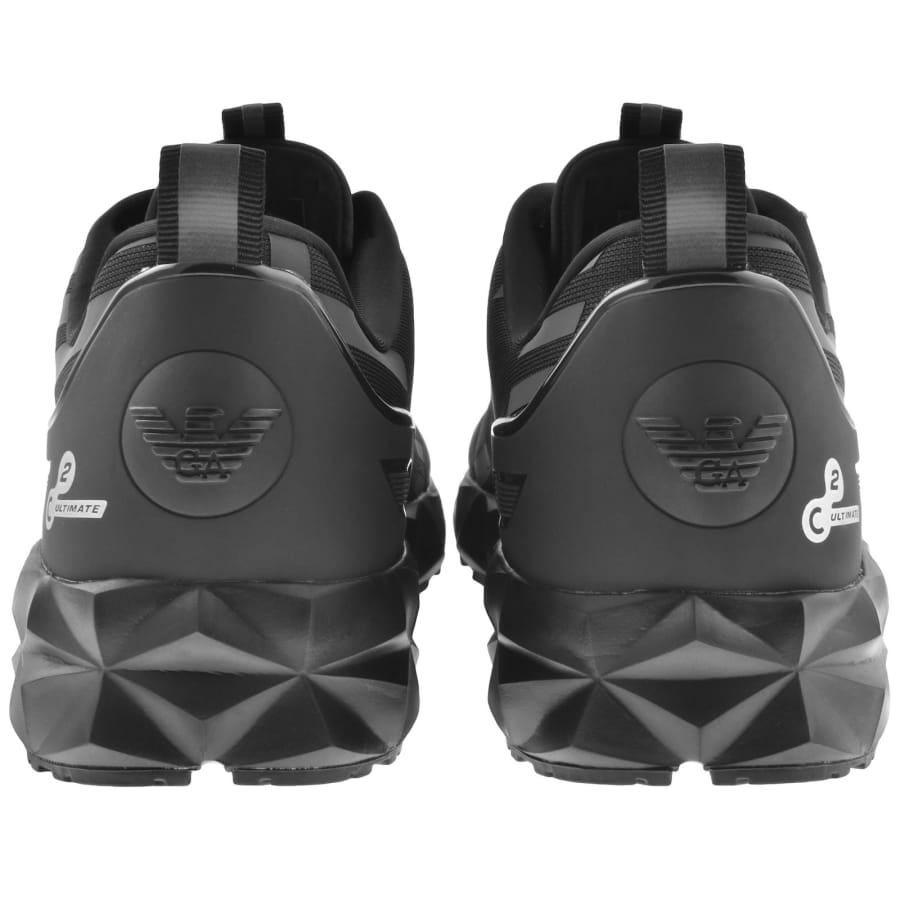 EA7 Emporio Armani Logo Trainers Black